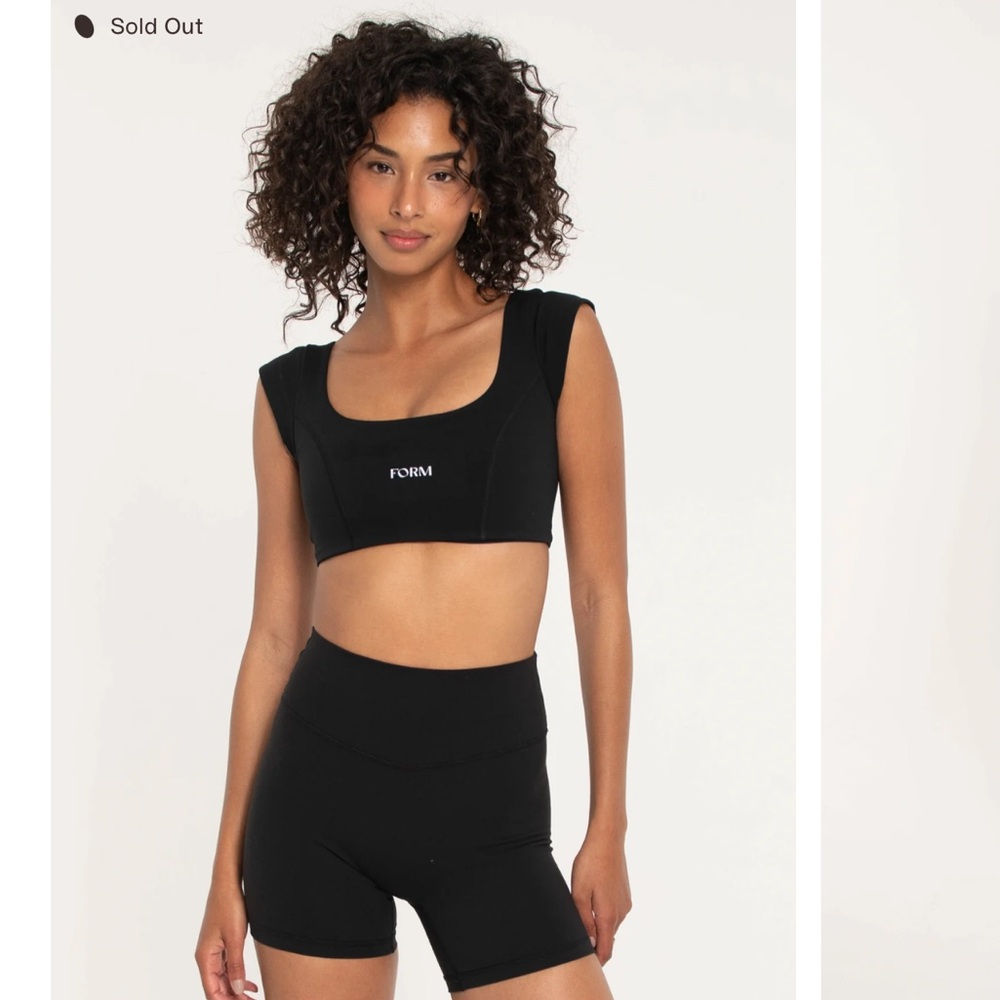 FORM Cap Sleeve Bra Size S